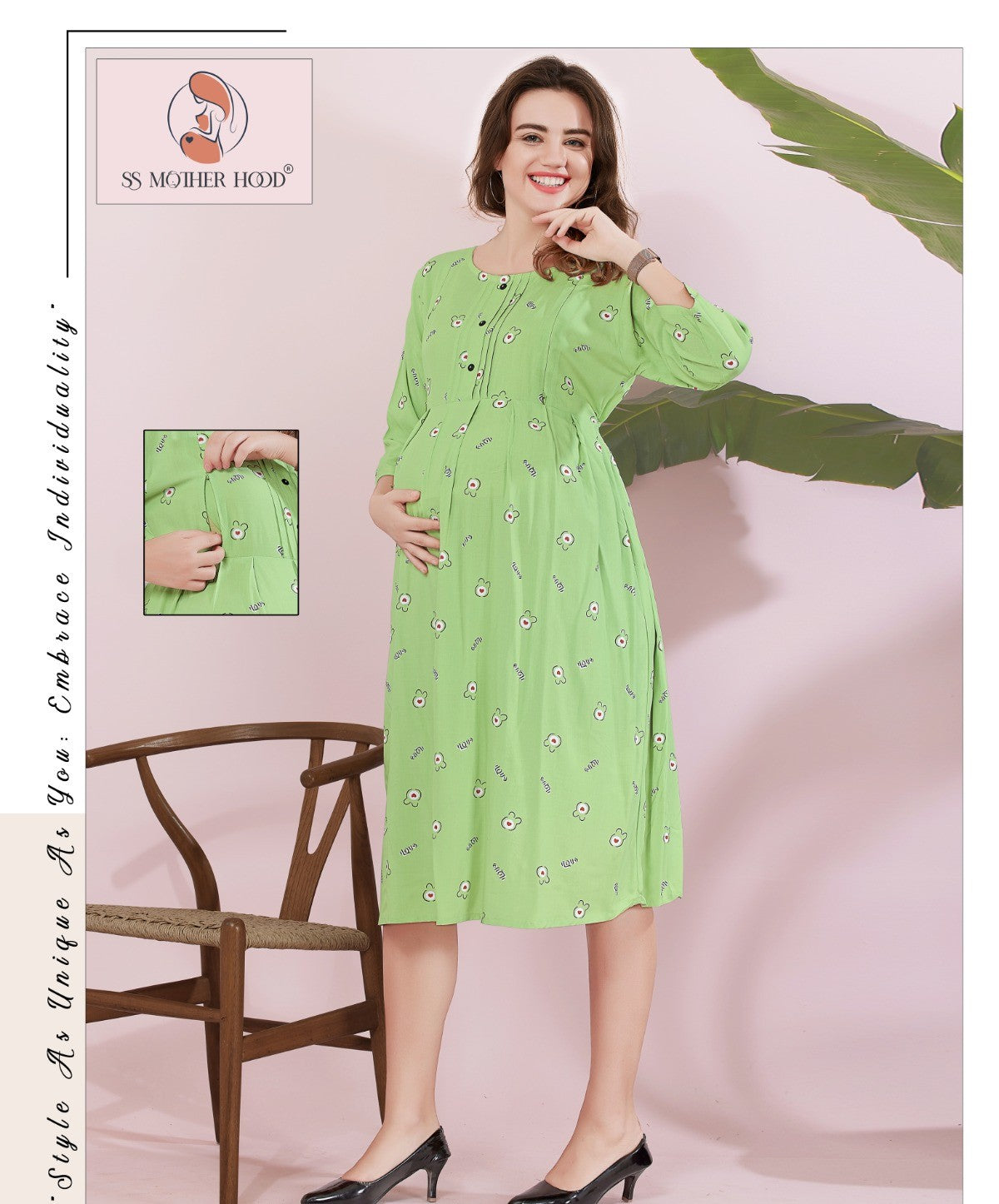 11118 GREEN MATERNITY REYON