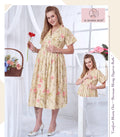 11356 MATERNITY COTTON MIDI
