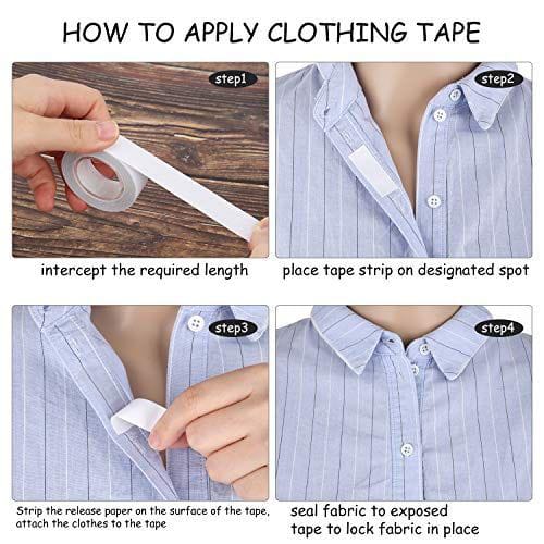 Double side tape for cloth