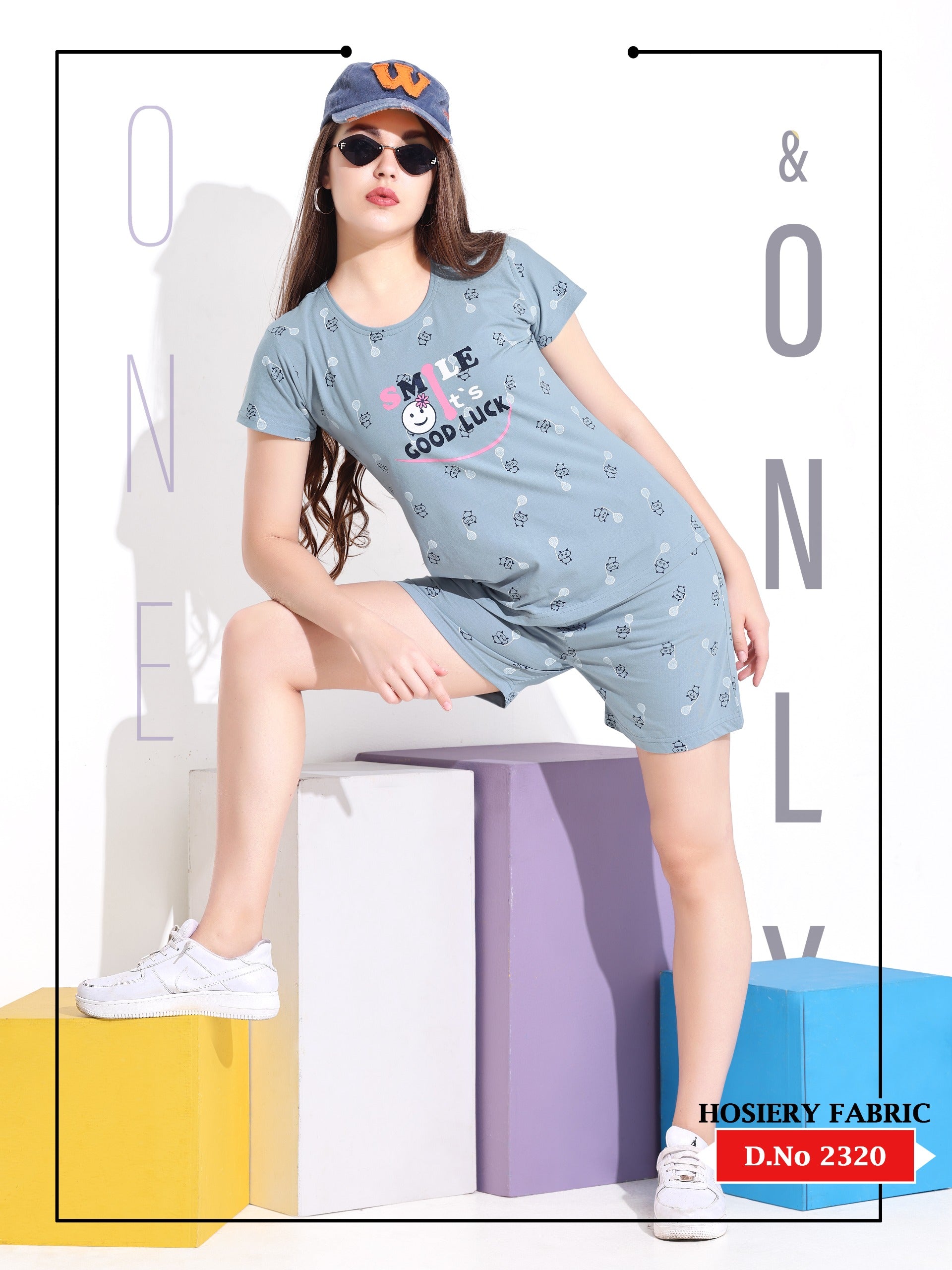 Good Luck-Grey Night Set