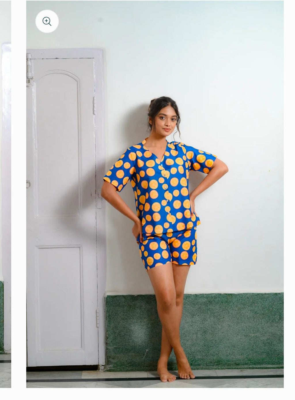 SUMAN ORANGE NIGHT SUIT