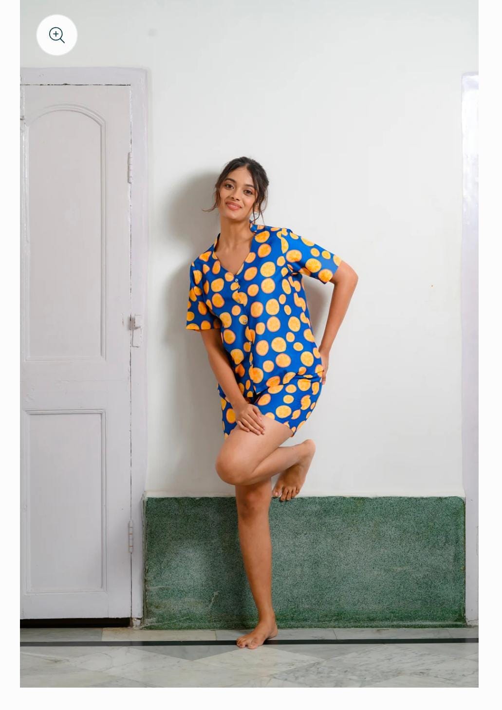 SUMAN ORANGE NIGHT SUIT