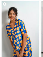 SUMAN ORANGE NIGHT SUIT