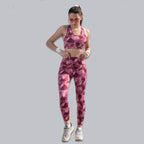 High Waist Ankle Length Sports Leggings With Pockets