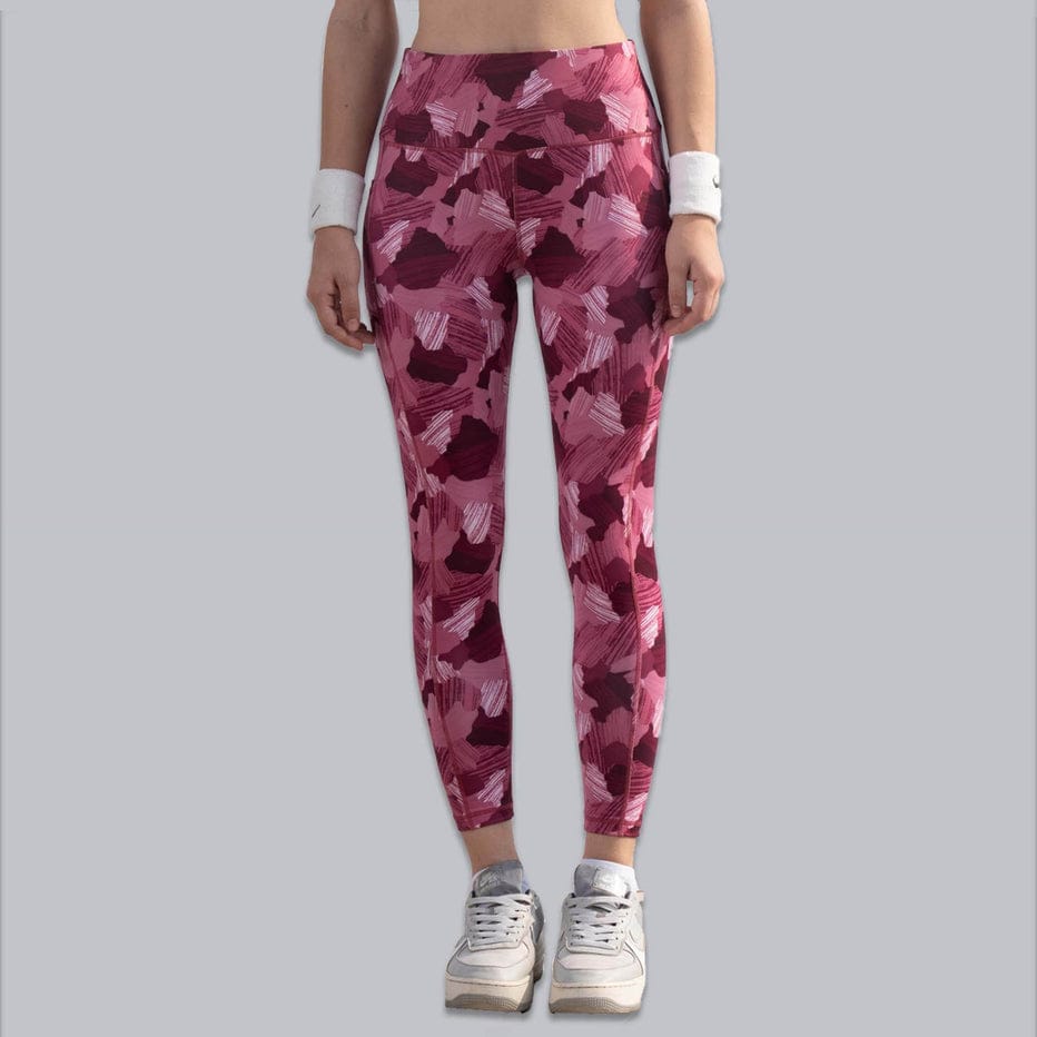 High Waist Ankle Length Sports Leggings With Pockets