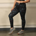 High Waist Ankle Length Sports Leggings With Pockets