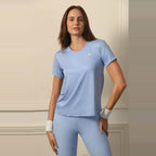 Basic Crew Neck Training T-shirt with Mesh Back