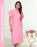 Plain Bathrobe for Women – Bathrobe Towel-PINK