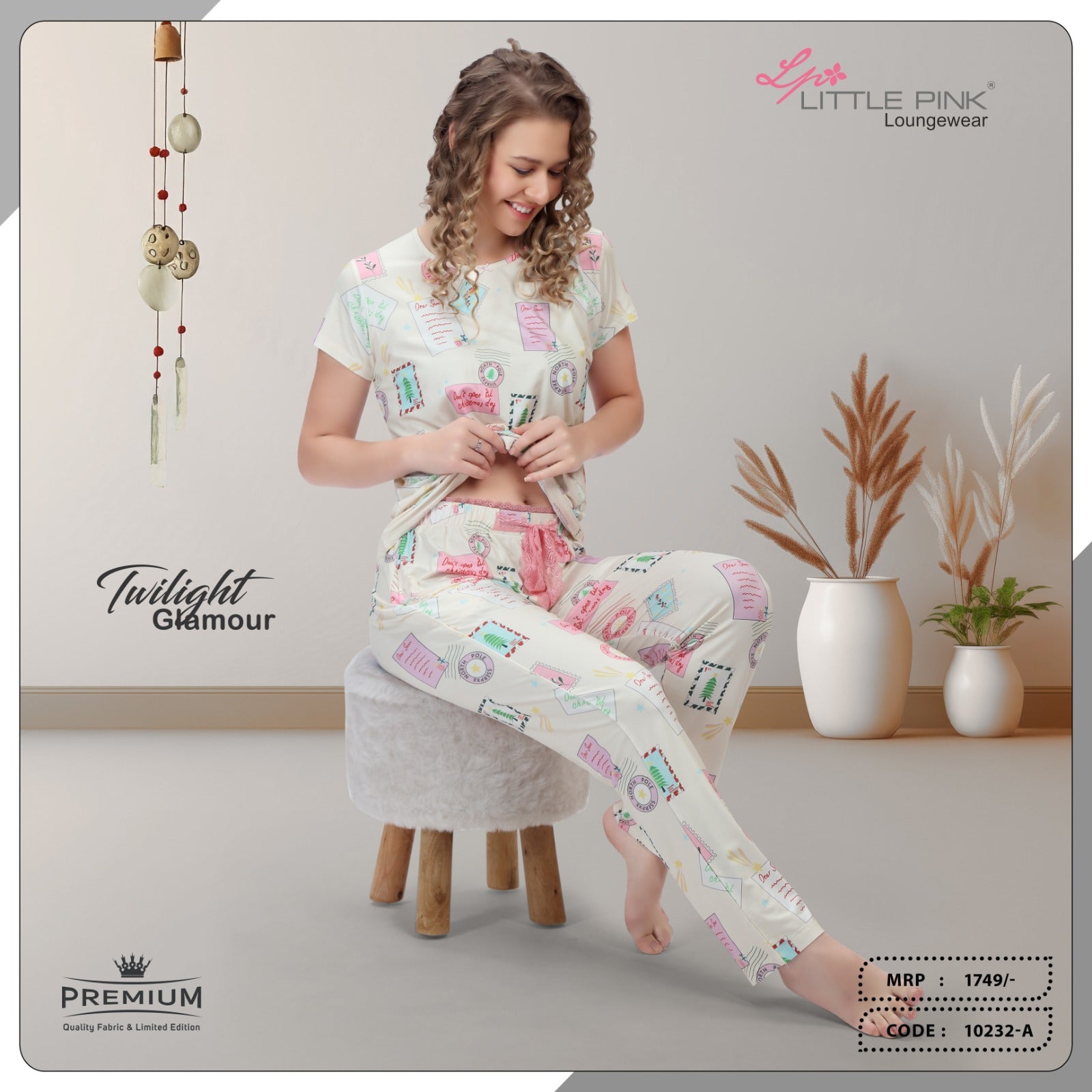 Little Pink Cord-set 10232