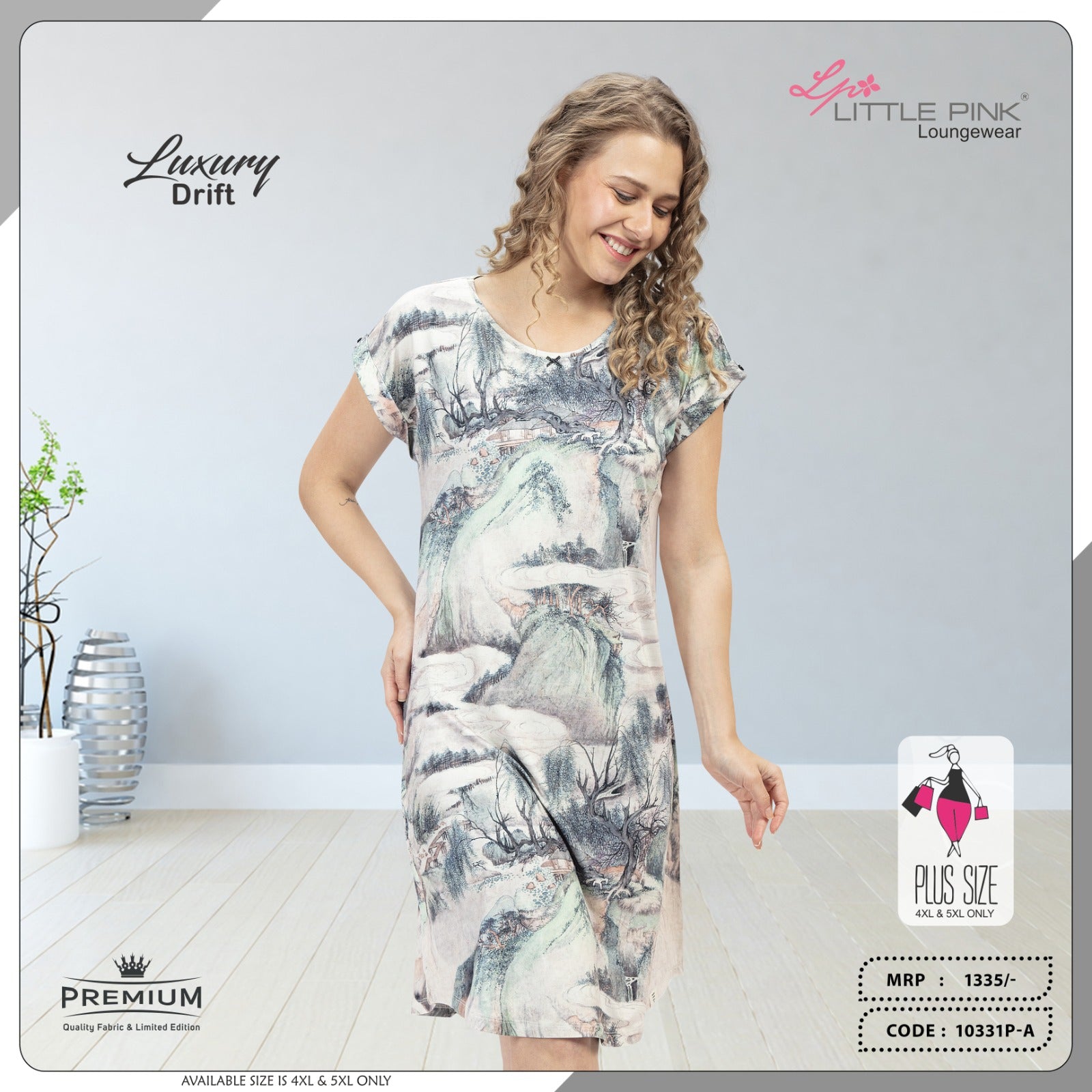 Little Pink Short Nighty 10331